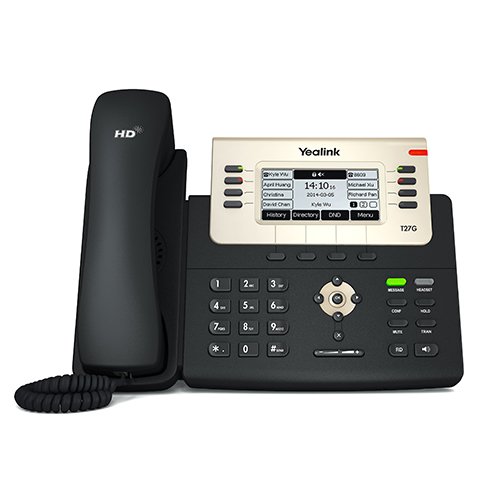 Yealink SIP-T27G IP Phone Gigabit Ethernet PoE Support