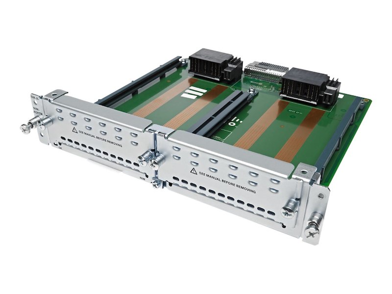 SM-X Adapter for one NIM module for Cisco 4000 Series ISR