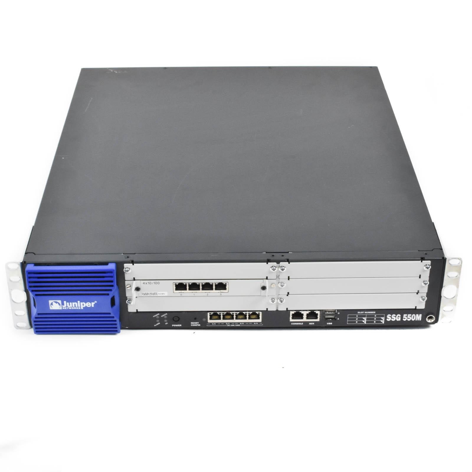 SSG550M with 1 GB Memory, 0 PIM Cards, 1 AC Power Supply