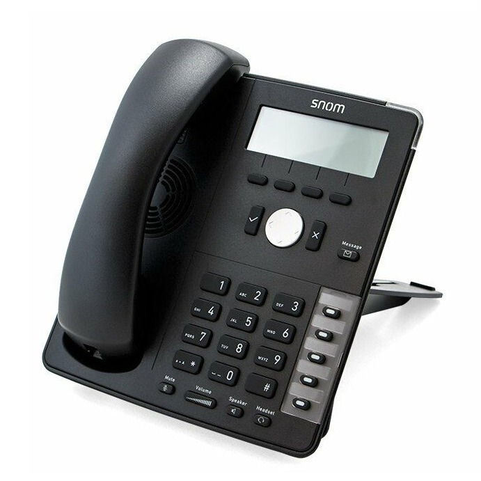 Snom D715 Desk Telephone Black