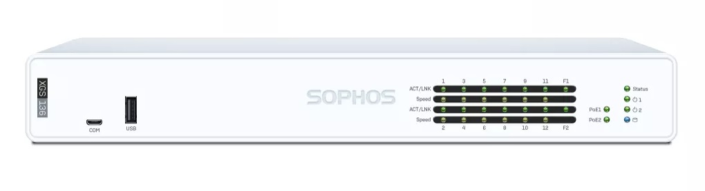 Sophos XGS 136 Next-Gen Firewall with Xstream Protection, 1-Year (US Power Cord) (IA1D1CSUS)