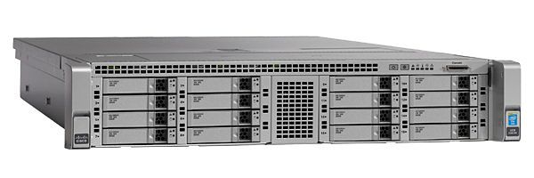 UCS C240 M4 LFF 12 HD w/o CPU,mem,HD,PCIe,PS,railkt w/expdr
