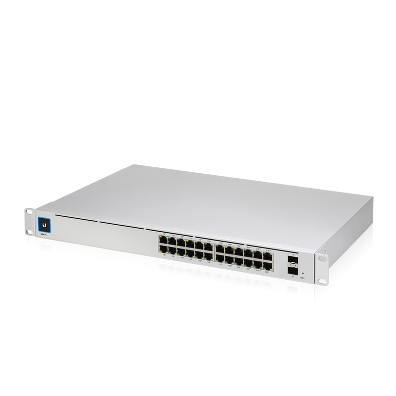 UniFi Switch PRO 48-port switch with (40) 802.3at PoE+ ports, (8) 802.3bt PoE++ ports, and (4) 10 GB SFP+ ports