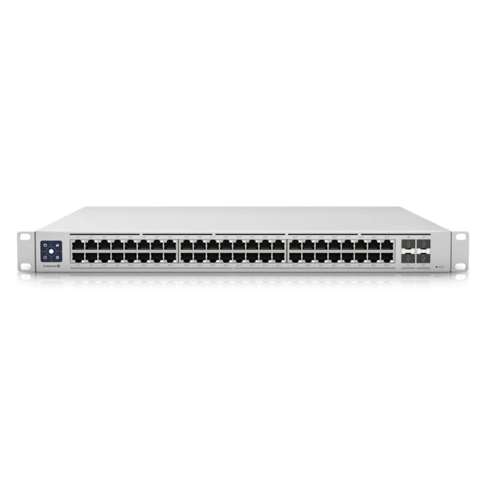 A 48-port, Layer 3 PoE switch.