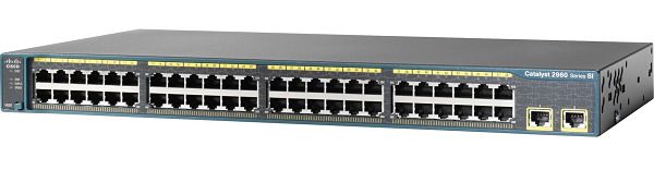 Cisco WS-C2960-48TT-L Catalyst 2960 48 10/100 + 2 1000BT LAN Base