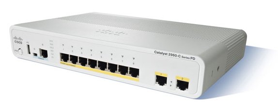 Catalyst 2960C Switch 8 GE, 2 x Dual Uplink, LAN Base