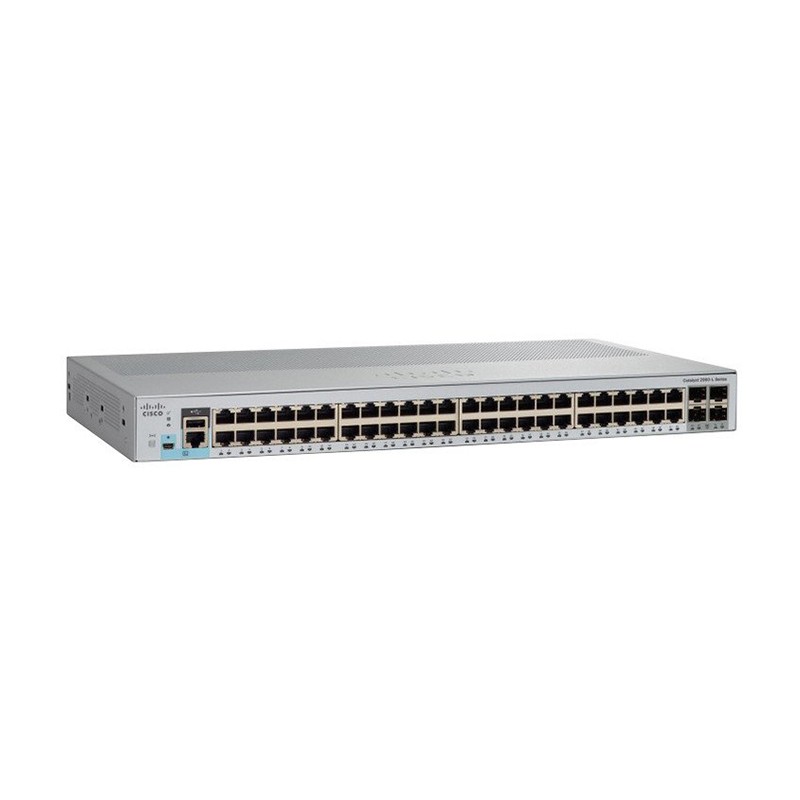 Cisco Catalyst 2960L 48 port GigE, 4x10G SFP+, Lan Lite