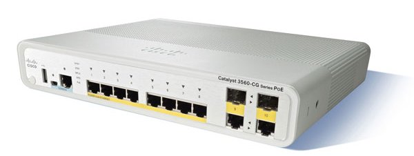 Catalyst 3560C Switch 8 GE PoE, 2 x Dual Uplink, IP Base