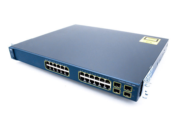 CISCO CATALYST 3560 24 10/1000  T   Ports +4 SFP port, Enhanced ,  IP Service Image