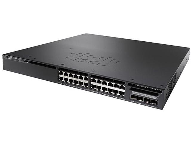 Cisco Catalyst 3650 24 Port POE 4x1G Uplink LAN Base