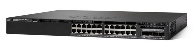 WS-C3650-24TS-L Cisco Catalyst 3650 24 Port Data 4x1G Uplink LAN Base