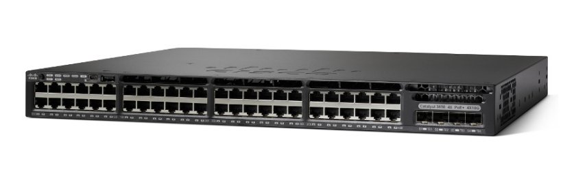 Cisco Catalyst 3650 48 Port PoE 4x1G Uplink IP Base