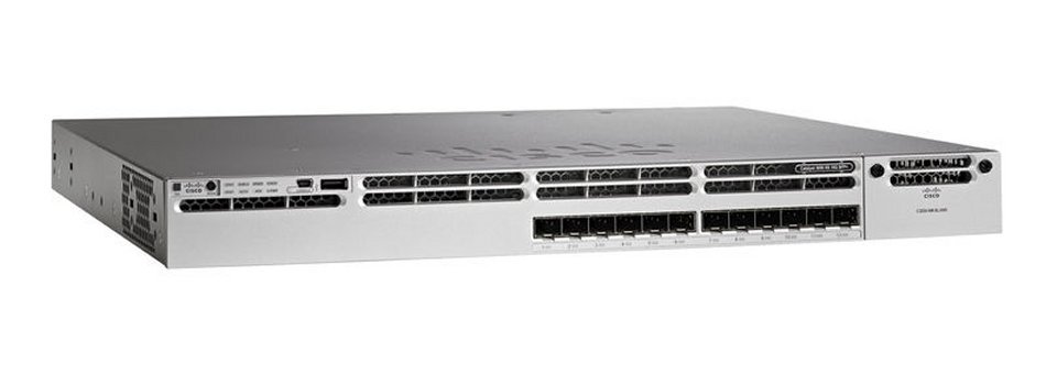 Cisco Catalyst 3850 12 Port 10G Fiber Switch IP Services