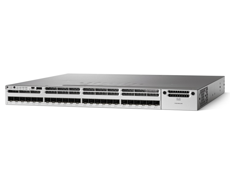 Cisco Catalyst 3850 24 Port 10G Fiber Switch IP Base