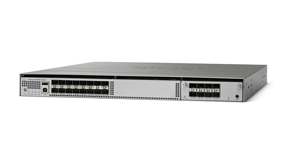 Catalyst 4500-X 24 Port 10G IP Base, Front-to-Back, No P/S
