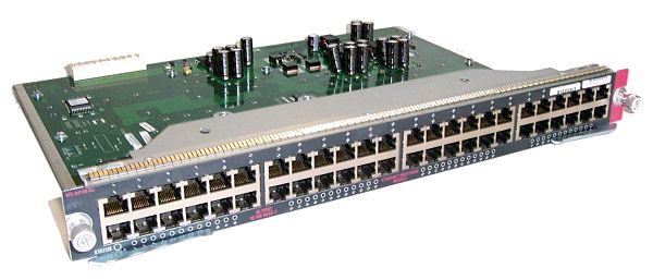 Catalyst 4500 10/100 Auto Module, 48-Ports (RJ-45)