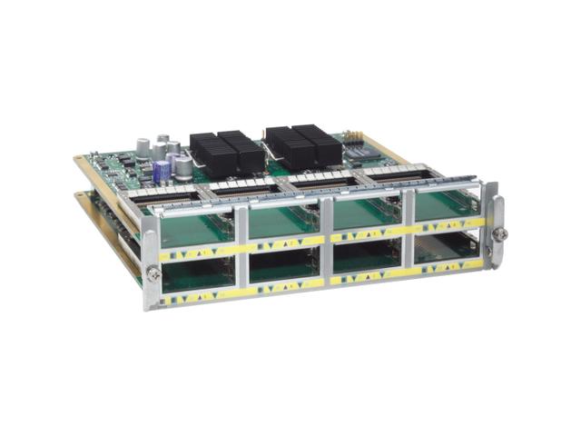 8 port 2:1 10GbE (X2) line card for 4900M series