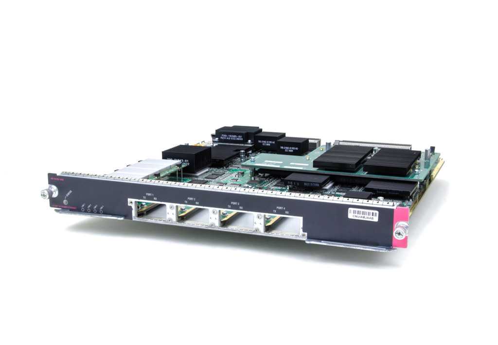Cat6500 4-port 10 Gigabit Ethernet Module