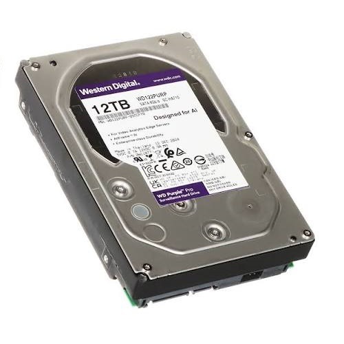 Model Number: WD122PURP WD Purple Pro Smart Video Hard Drive - 12TB