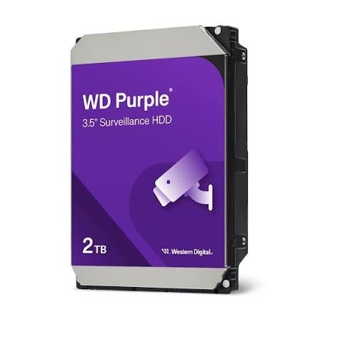 WD Purple Surveillance Hard Drive - 2TB