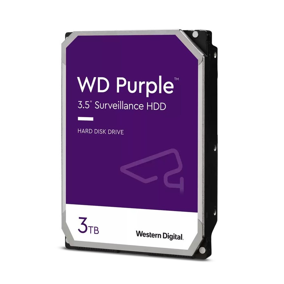 WD Purple Surveillance Hard Drive - 3 TB