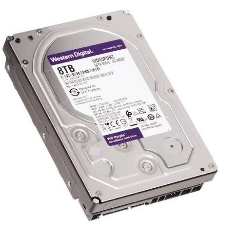 WD Purple Surveillance Hard Drive - 8TB