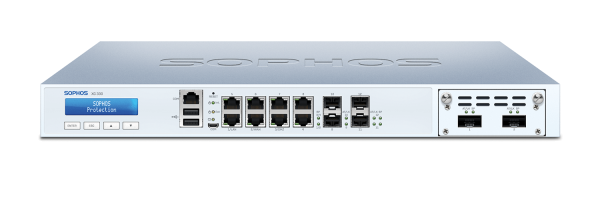 XG310 rev.2 HW Appliance with 8GE ports, 2SFP ports, 2SFP+ ports, 1 expansion bay for optional FleXi Port module,