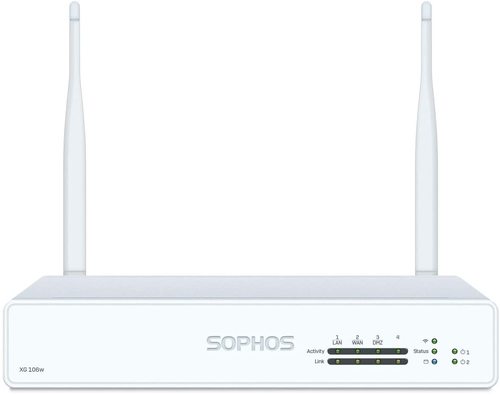 Sophos XG 106W Wi-Fi Network Security/Firewall Appliance - 4 Port - 1000Base-T, 1000Base-X Gigabit - LAN