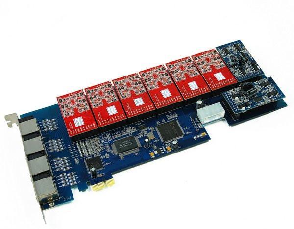 Zycoo 16 FXO PCI EXPRESS CARD ZA16E
