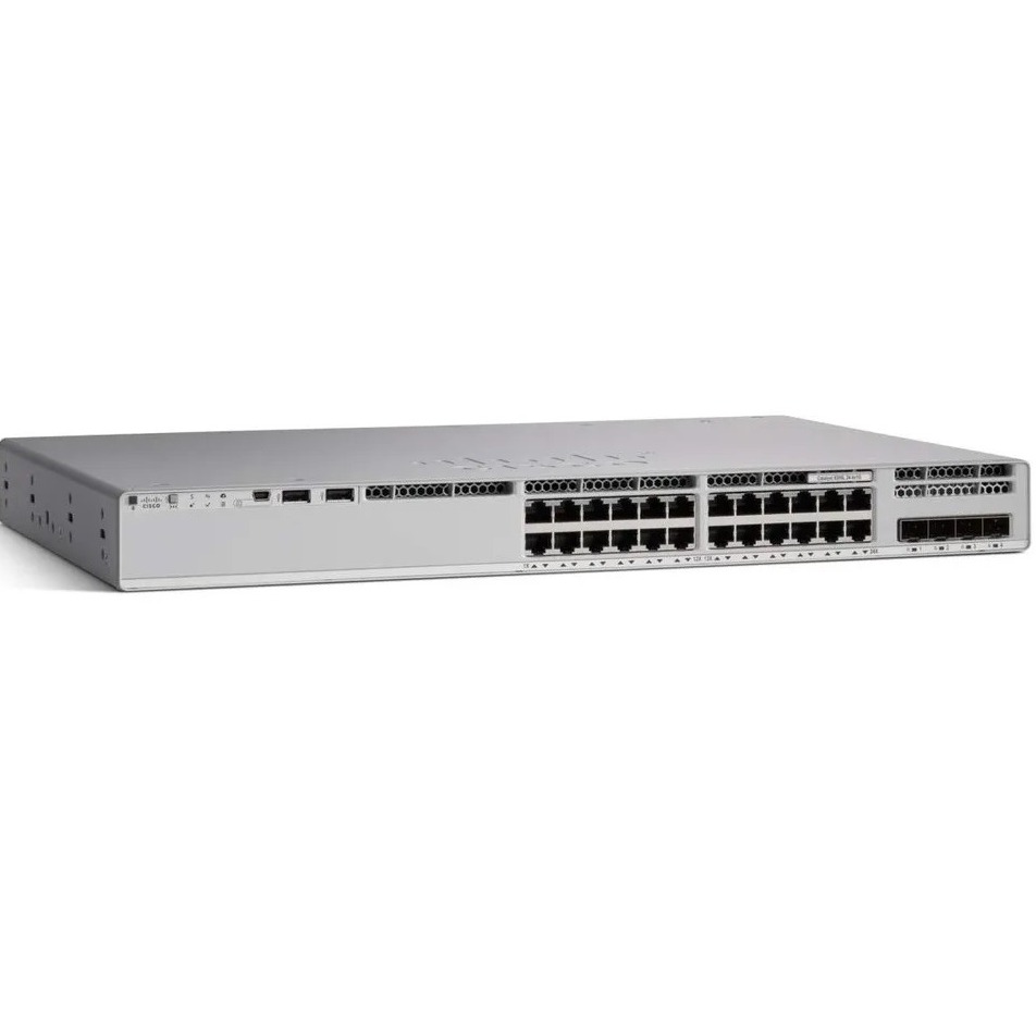 Catalyst 9200L 24-port Data 4x1G uplink Switch, Network Essentials