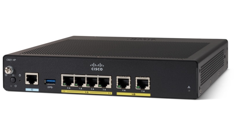 Cisco 926 VDSL2/ADSL2+ over ISDN and 1GE Sec Router.