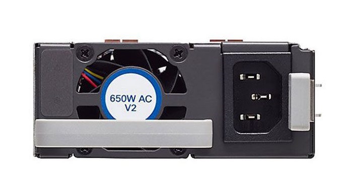 650W AC Config 4 Power Supply front to back cooling.