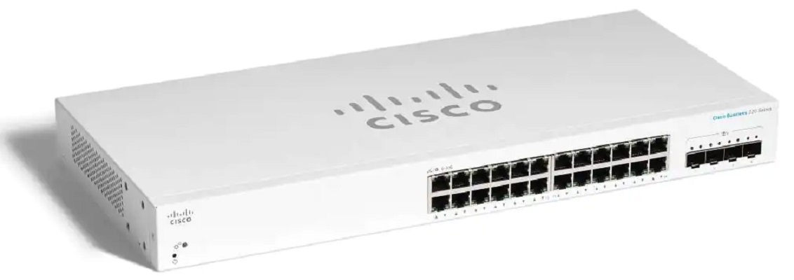 Cisco 24 Giga ports with 4 Gigabit SFP