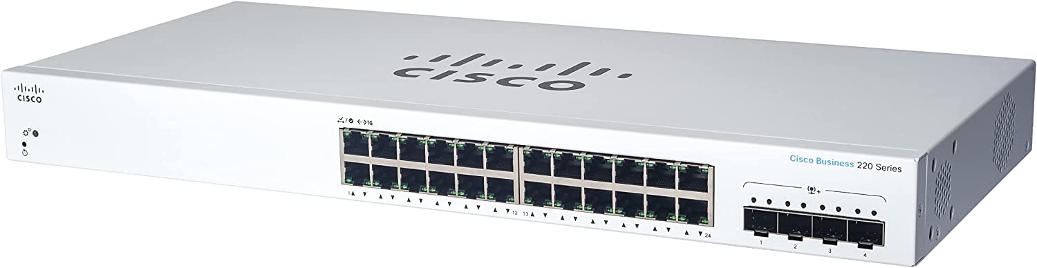 Cisco 24 Giga ports with 4 10G SFP+ port