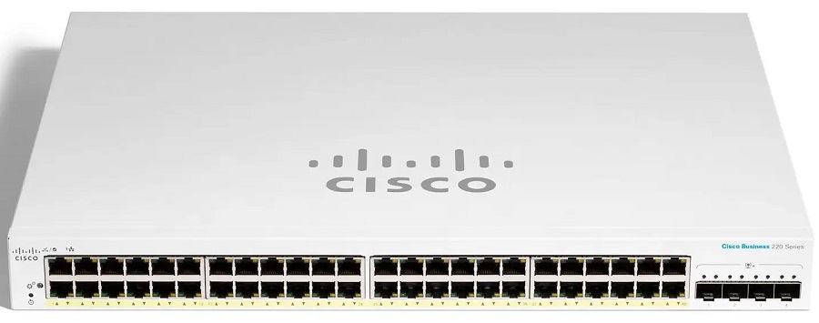 Cisco 48 Giga ports with 382W power budget with 4 Gigabit SFP