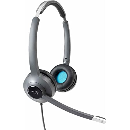 Cisco Headset 521 (Wired Single with 3.5mm connector and USB-C Adapter)