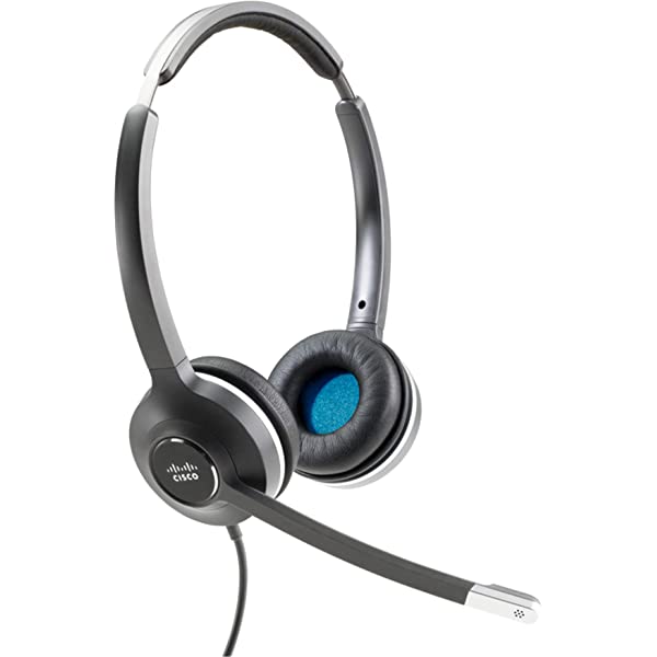 Headset 322 Wired Dual On-Ear Carbon Black RJ9