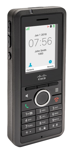 Cisco IP DECT Phone 6825 Color Disply , Standard Handset, Battery, Cradle, No Power Adapter with Multiplatform Firmware