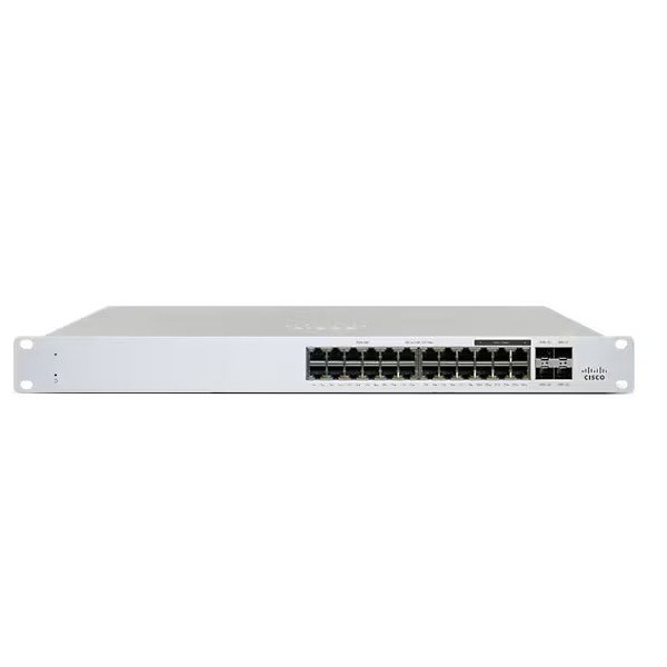 Meraki MS130-24X Cloud Mgd. 18GE + 6x(2.5GE) 370W PoE Switch.