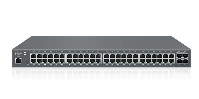 Cloud Managed 48-Port Gigabit Switch with 4 SFP+ Ports