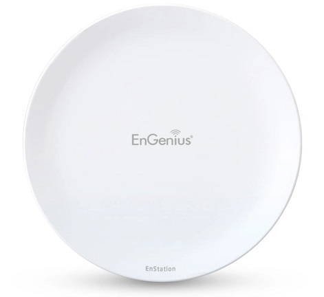Engenius.11ac/ outdoor CPE (AP/CB/CR/WDS), 2Tx+2Rx : 866Mbps, Tx Power 23dBm, Integrate 19dBi Directional Antenna with Dual Polarization