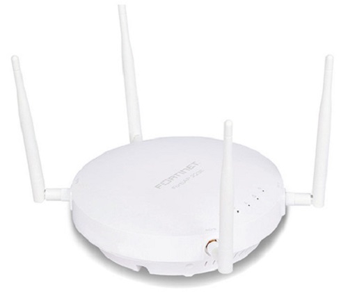  Fortinet FAP-223E-E Indoor wireless wave 2 AP - dual radio (802.11 a/b/g/n and 802.11 a/n/ac, 2x2 MU-MIMO), 1 x GE RJ45 port 