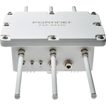 Outdoor Cloud or FortiGate Managed wireless Smart AP – 1 x GE RJ45 port, dual radio 