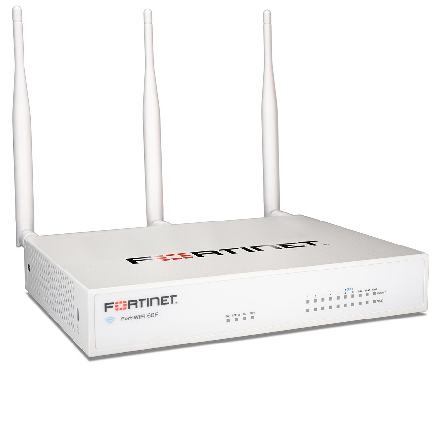 Fortinet FortiWiFi 60F Firewall with Unified Threat Protection (UTP) Bundle, 1 year