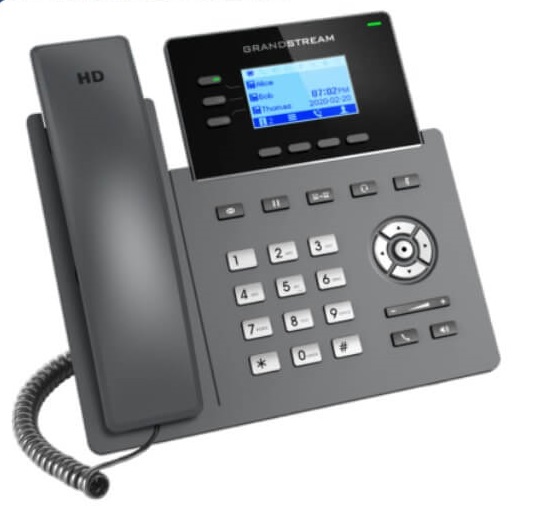 Grandstream GRP2603P PoE 3-Line 6-SIP Carrier Grade IP Phone