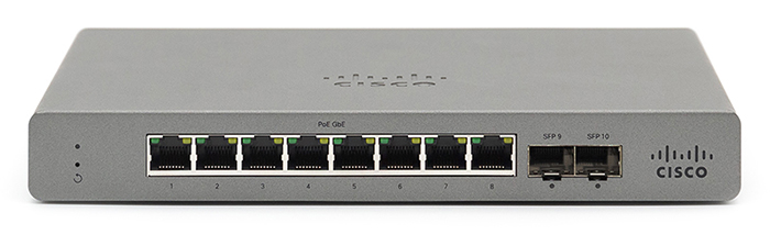 Cisco Meraki GO 8 Port POE Switch
