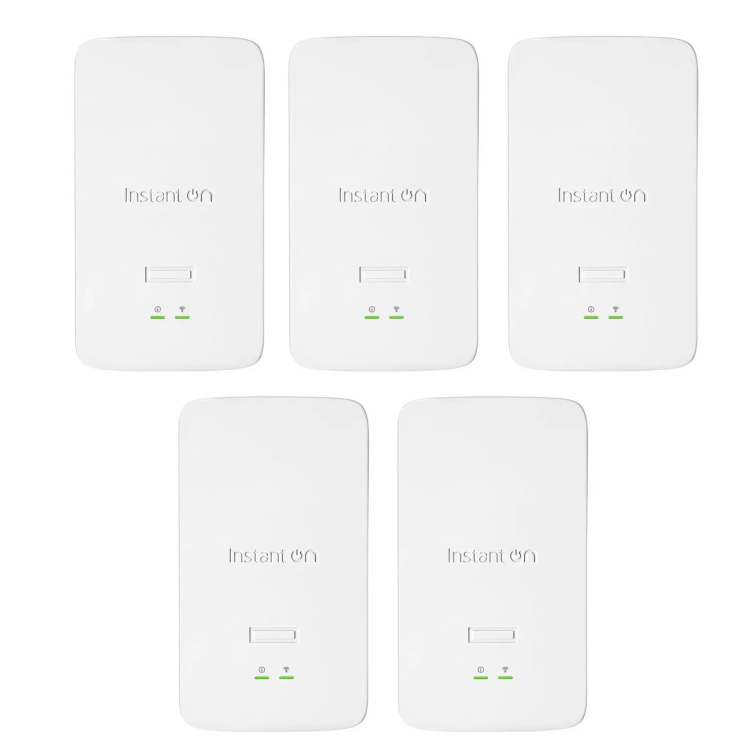 HPE Networking Instant On AP22D, S1U81A, Wi-Fi 6 AX1800 Desktop/Wall Access Point, 5 Pack