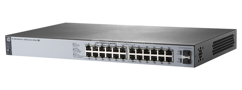 HPE OfficeConnect 1820 24G PoE+ (185W) Switch (J9983A)