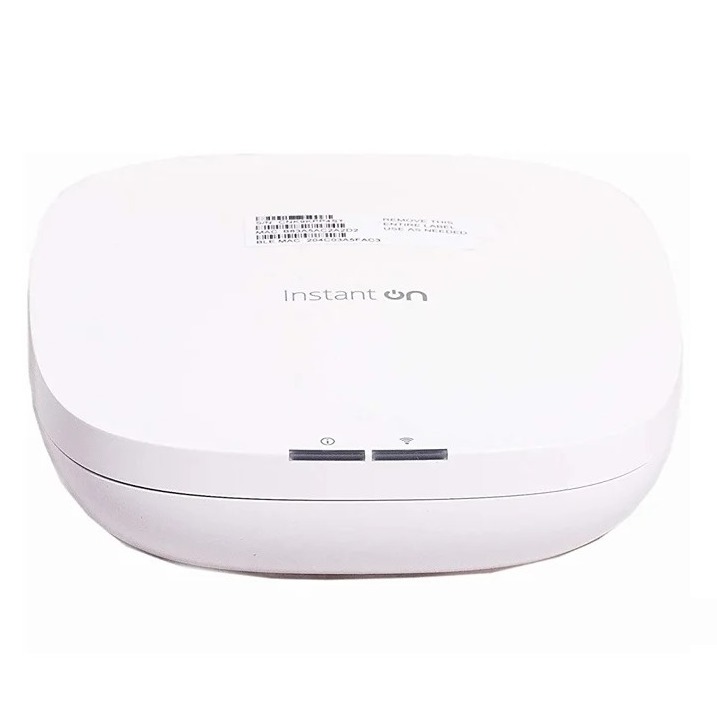 HPE Networking Instant On AP22 R6M50A, Wi-Fi 6 AX1800 Access Point + Power Adapter 