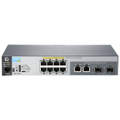 HP Aruba 2530-8G-PoE+ Switch 8 Ports Managed